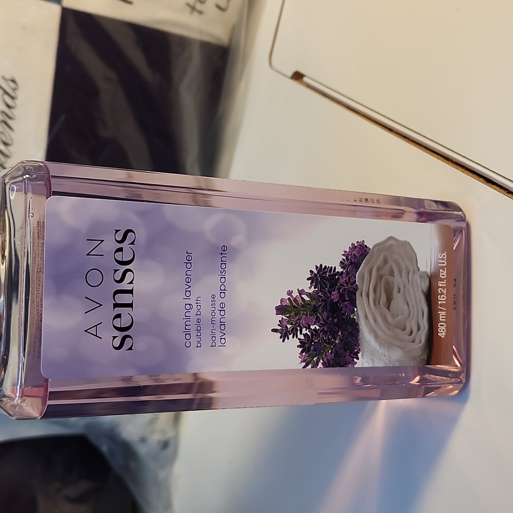 Avon Senses Calming Lavender Bubble Bath 16.2 fl. oz - Picture 1 of 5